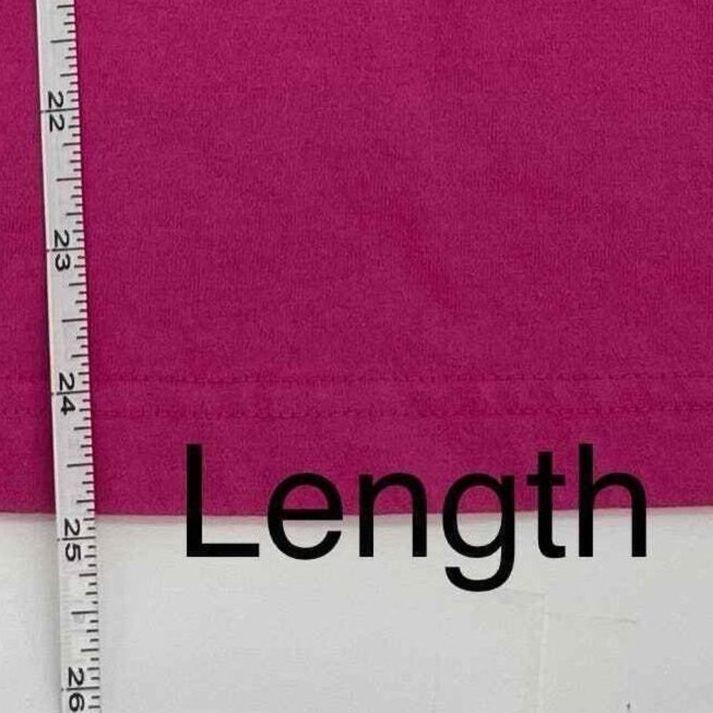 Vintage Renee M Sport Bright Pink TShirt L 14-16 Watermelon Cherry Summer Picnic - Picture 7 of 7